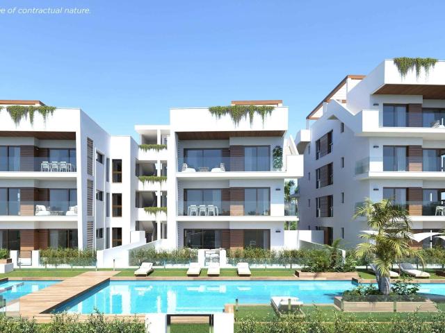 Complejo residencial exclusivo de estilo mediterráneo en Los. 94m² Los Alcázares