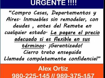 Compramos Casas, Departamentos, Aires, etc