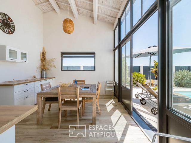 Contemporaine aux lignes épurées au cadre paisible 202m² La Jarrie