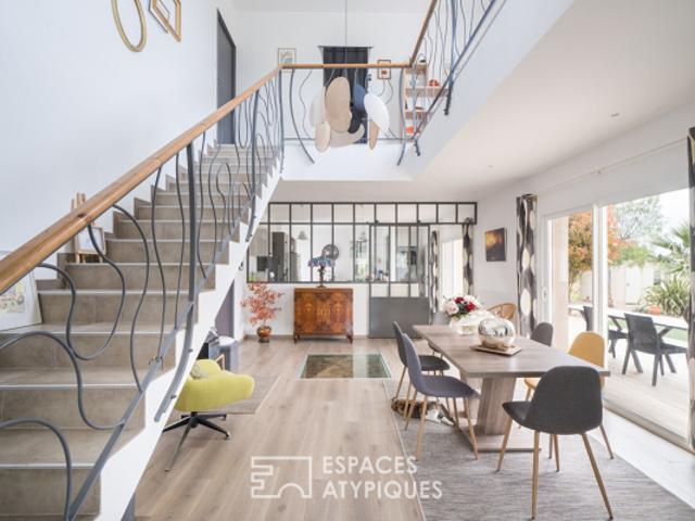 Contemporaine avec piscine aux portes de Pézénas