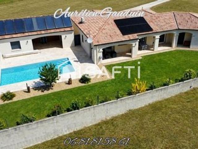 Contemporaine tout confort avec piscine