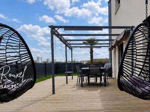 Contemporaine 165m², 5 chambres, 2 sdb, parcelle 400m²