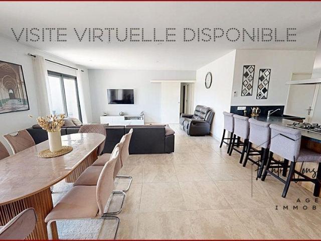 Contemporaine 4/5 chambres belles prestations 163m² Le pian sur garonne
