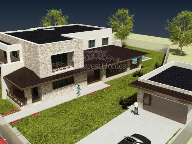 Contemporary Family Villa with Heated Pool, Pipera