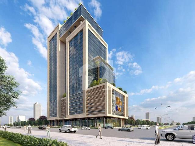 Contemporary Office Spaces Available Balad Trade Centre VI by OK Estate & Builders