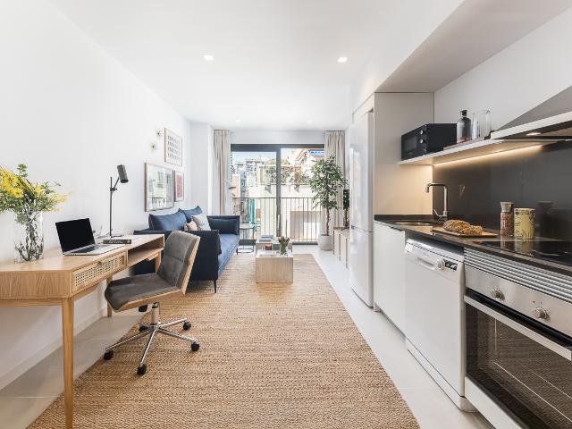 Contemporary style apartment in the Gràcia neighborhood