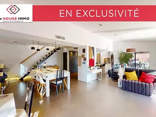 Contes 06390 Achat / Vente maison 7 pièces t7 piscine terrasse