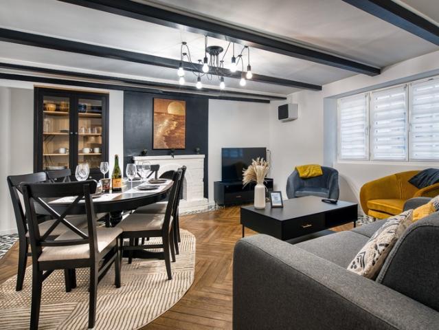 CONCARNEAU LE PASSAGE – T2 Meublé 53 m² – Terrasse 15 m² – Bureau