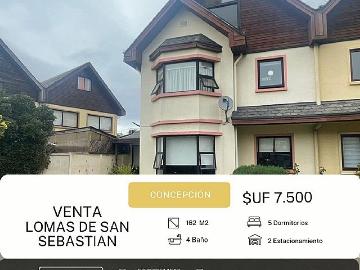 Concepción, Hermosa casa 5 habitaciones