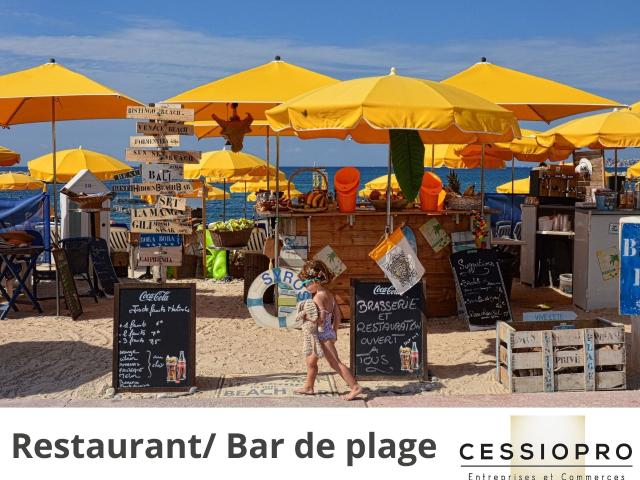 CONCESSION DE PLAGE 1700 m2 Littoral Est VAR