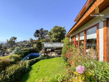 Concon Venta Casa 4D 3B Vista Al Mar Piscina Jardin Las Elenas