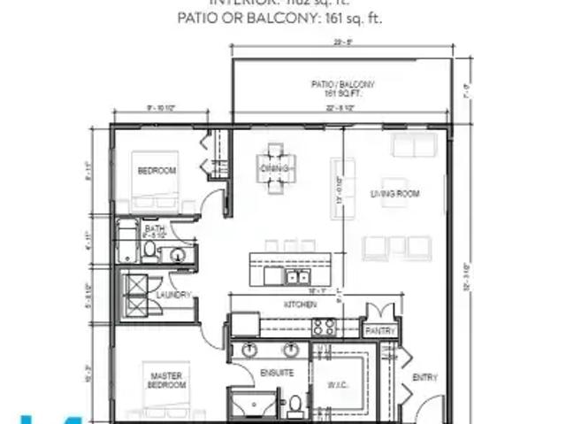 Condo 2 Bedroom For Rent Calgary AB 2100 ES104178937