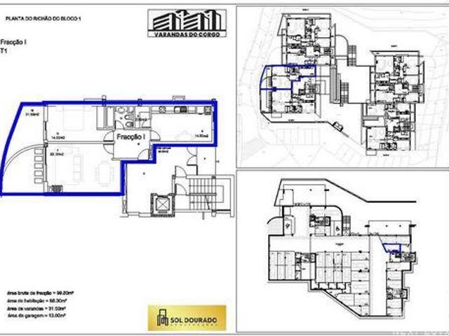 Condo 2 quarto, Vila Real Vila Real DS90289376
