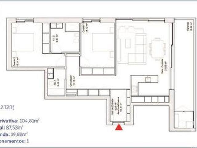 Condo 2 quarto, Aveiro Aveiro DS94184383