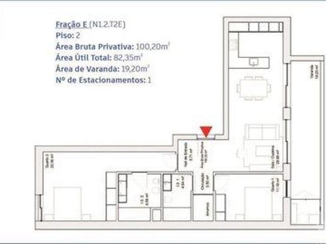 Condo 2 quarto, Aveiro Aveiro DS94184386