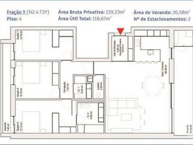 Condo 3 quarto, Aveiro Aveiro DS94223797