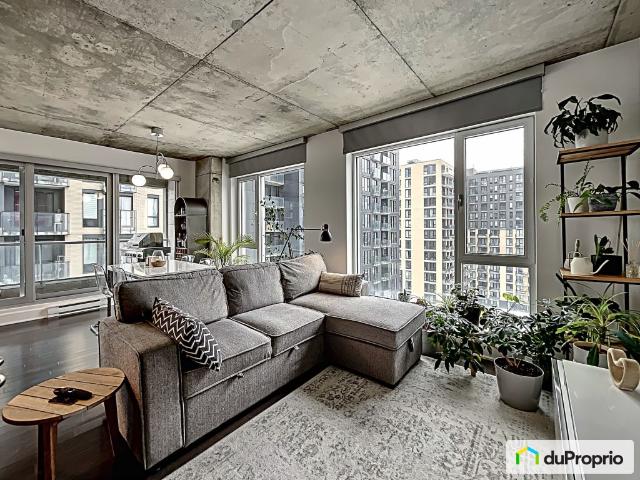 Condo à vendre Griffintown 2 chambres 1 salle de bain #1097