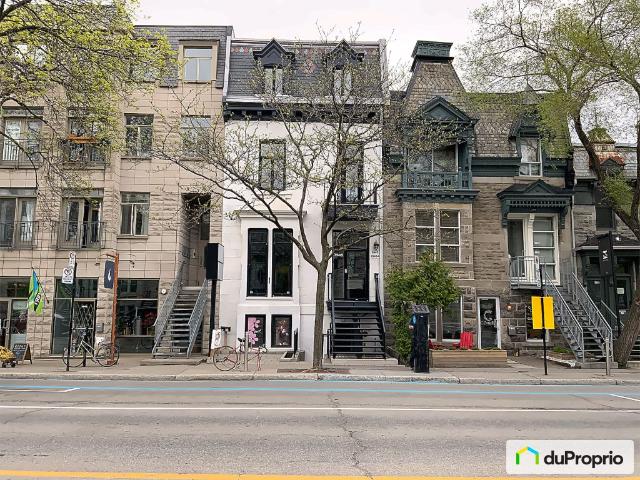 Condo à vendre Le Plateau Mont Royal 1 chambre 1 salle de bain #1074
