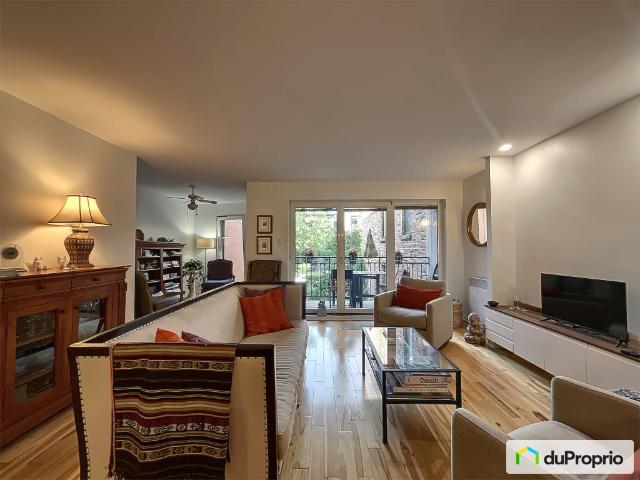 Condo à vendre Le Plateau Mont Royal 2 chambres 1 salle de bain #1107