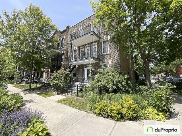 Condo à vendre Le Plateau Mont Royal 2 chambres 1 salle de bain #1106