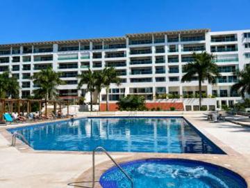 Condo amueblado de 2 recámaras en renta en El Palmar, Cozumel