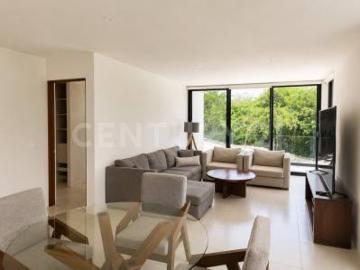 Condo con amplia terraza y paneles solares en renta en Cozumel