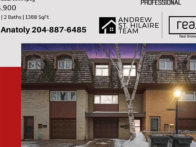 Condo For Sale In Westwood, Winnipeg 202404964