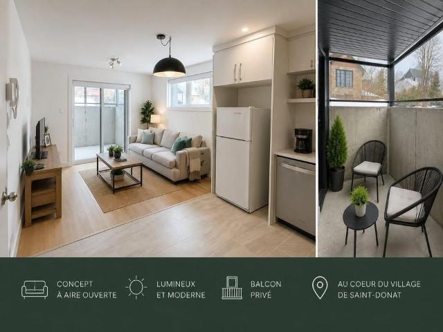 Condo locatif moderne à St Donat