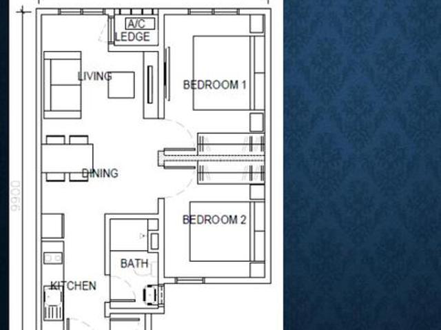 Condo Mampu Milik 2B1B1Carpark LPHSKwasa Damansara Bumi Only