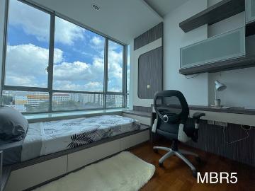 Condo Master Bedroom 1 Min from Yew Tee MRT Available for Immediate Move In