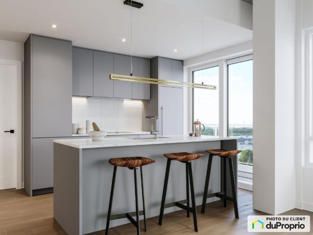 Condo neuf à vendre Brossard 2 chambres 2 salles de bain #1068