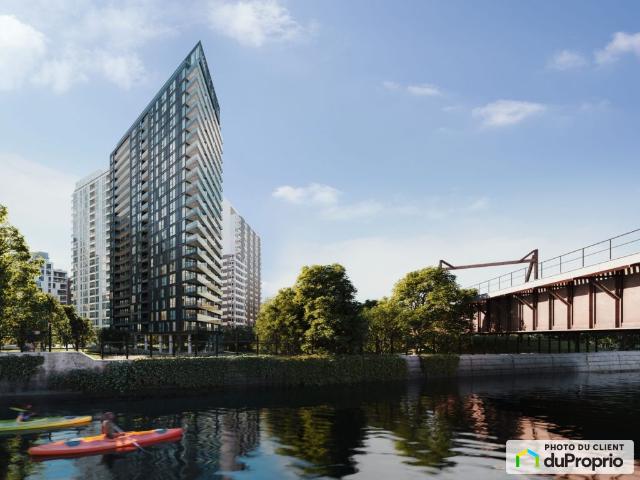 Condo neuf à vendre Griffintown 2 chambres 1 salle de bain #1097