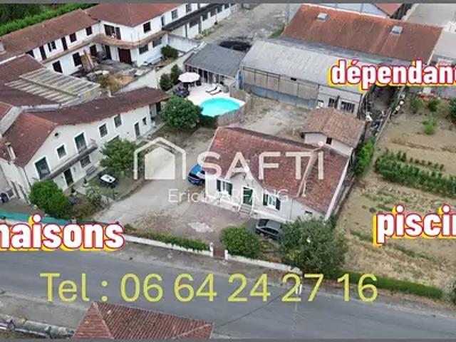 Condom 32100 Achat / Vente maison 8 pièces t8 piscine terrasse