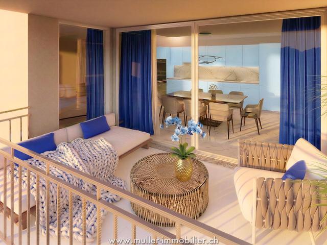 Condominium apartment with 4.5 rooms on sale in Romont FR 109 m² | dreamo. Ch