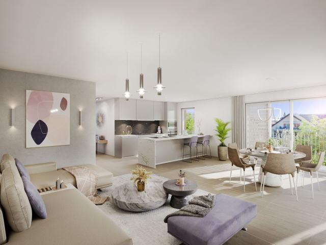 Condominium apartment with 2.5 rooms on sale in Echallens 61 m² | dreamo. Ch