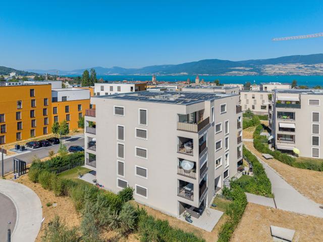 Condominium apartment with 3.5 rooms on sale in Estavayer le Lac 93 m² | dreamo. Ch