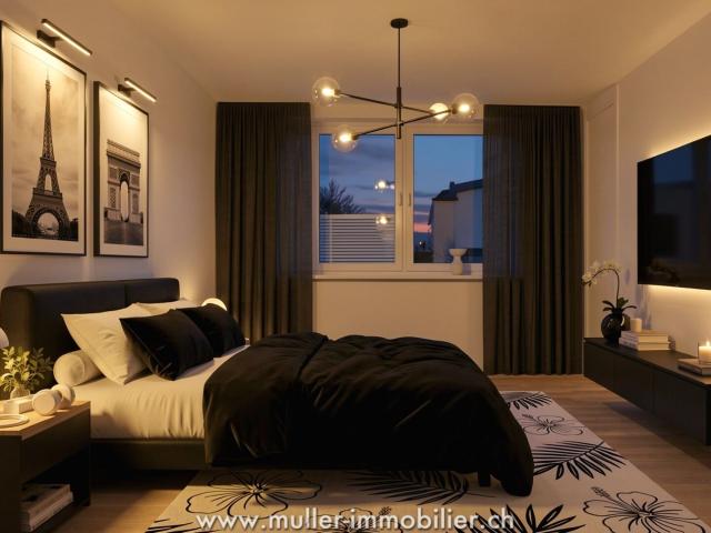 Condominium apartment with 3.5 rooms on sale in Siviriez 84 m² | dreamo. Ch