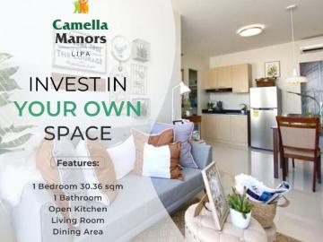 Condominium For Sale in Lipa, Batangas Camella Manors