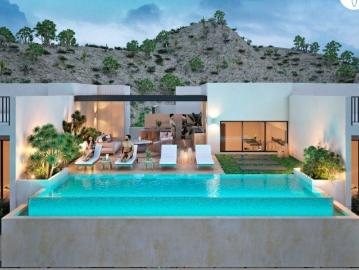Condominio con rooftop y alberca, area de asador, gimnasio, parque para perros