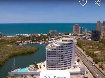 Condominio en Venta en Mazatlán! Platino Plus Vista a La Marina 3 recamaras