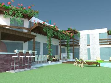 Condominio venta terrenos de campo en Asia km 101 diseño arquitecto Domenack