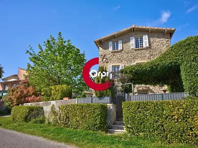 Condrieu 69420 Achat / Vente maison 7 pièces t7 jardin terrasse