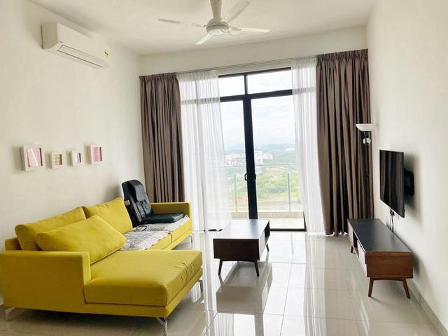 Conezion Residence 1251sf 3 room 3 bath with Balcony Fully furnish