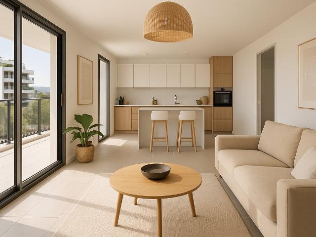 CONFORT FAMILIAL ABSOLU: T4 NEUF AVEC DEUX TERRASSES & DOUBLE SALLE D’EAU 4 pièces, 81 m²