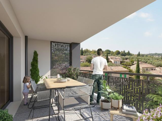 CONFORTABLE T2 DE 50M² AVEC TERRASSE PLEIN SUD PROCHE COMMERCES ET PLAGES 2 pièces, 50 m²