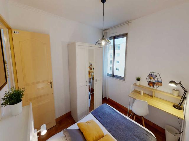Confortable chambre individuelle