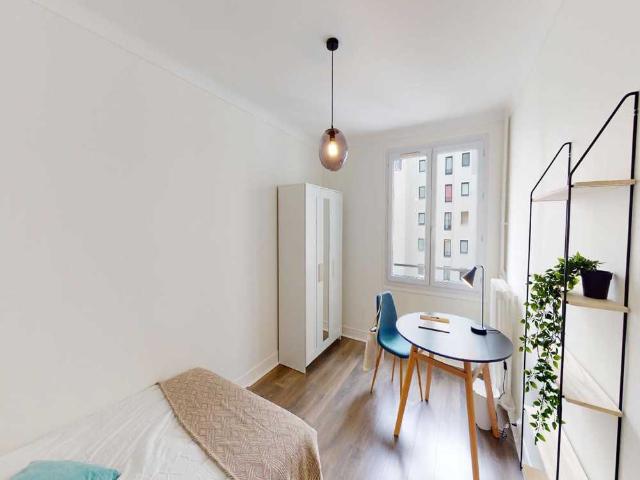 Confortable chambre individuelle