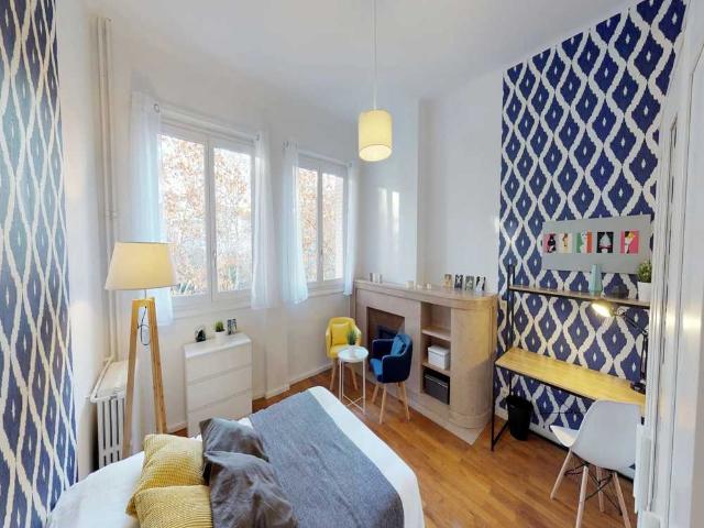 Chambre à Lyon Rue Du Lac, Garibaldi