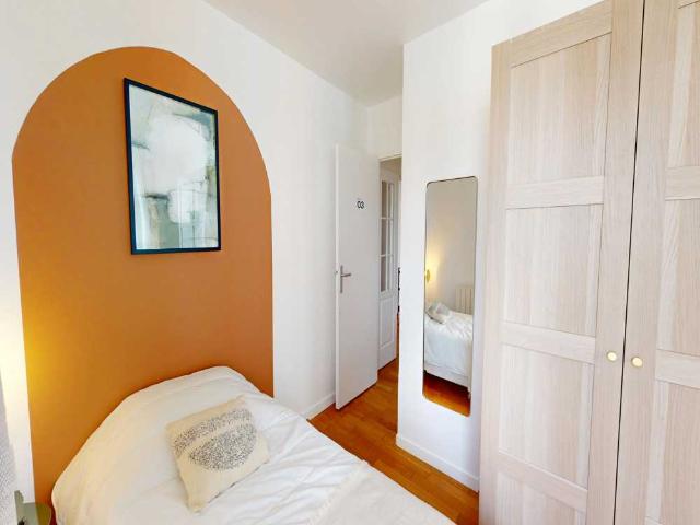 Confortable chambre individuelle