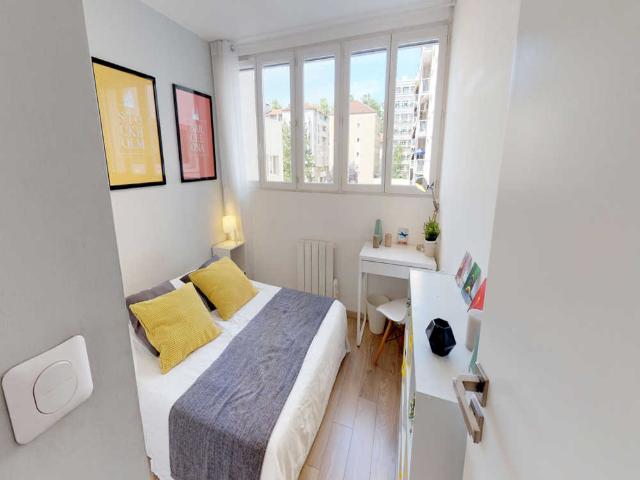 Chambre à Lyon Rue Marc Antoine Petit, Confluence